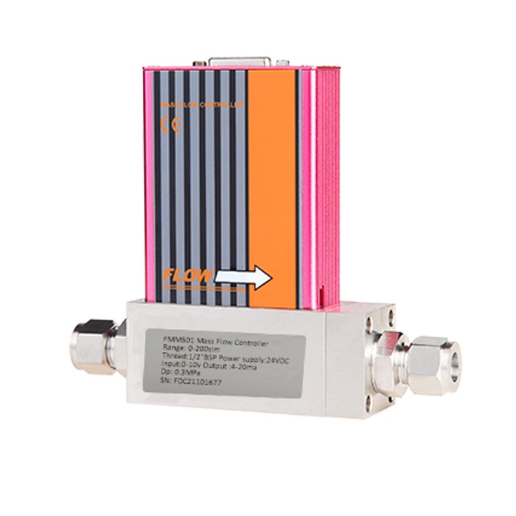 SENTEC FMM501 Series Digital Micro Motion Flow Meter Air Gas Mass Flow Meter Mass Micro Flow Controller With RS485/0-5V