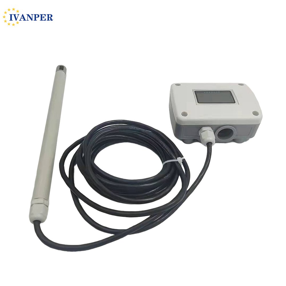 IVANPER AF410 air Velocity Sensor Meter air Flow Velocity Meter Duct Wind Speed Sensor