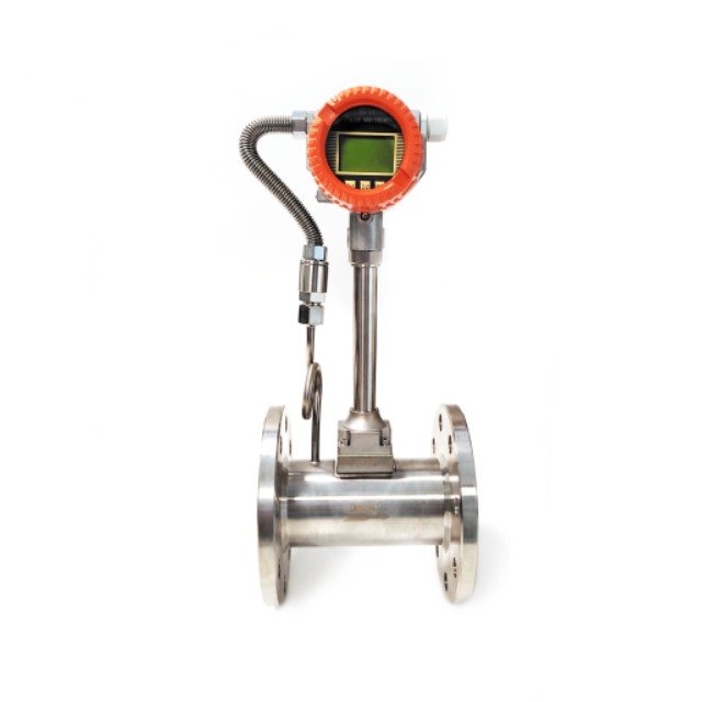Yheng Biogas Measurement Digital Gas Thermal Flowmeter Steam Vortex Gases Vortex Flow Meter
