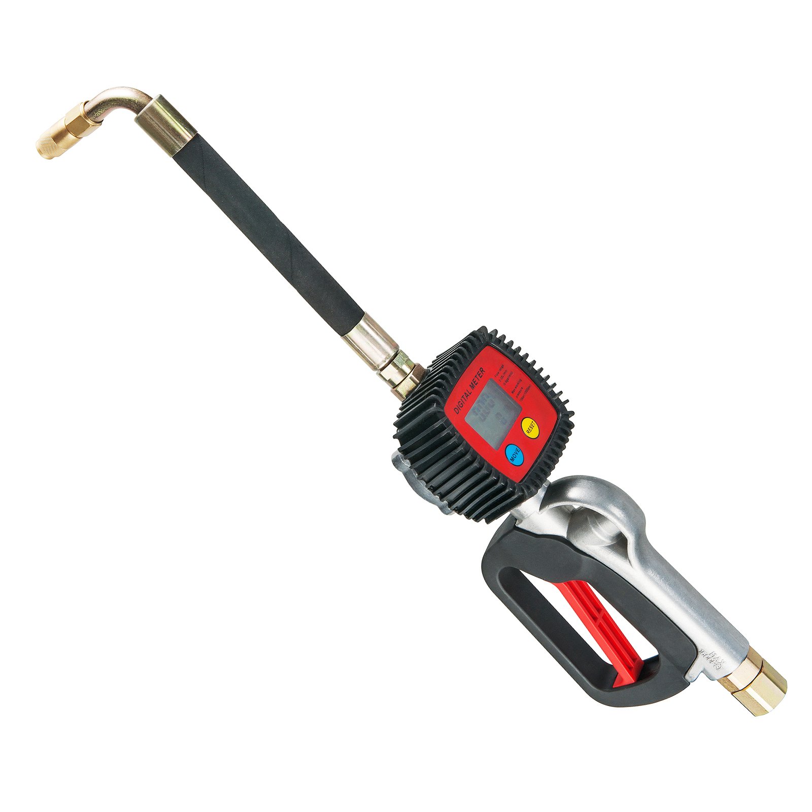 Industrial Air Operated 55 Gallon Tank Motor Lubricating Pneumatic Oil Transfer Drum Barrel Pump With Hose Counter Flow Meter