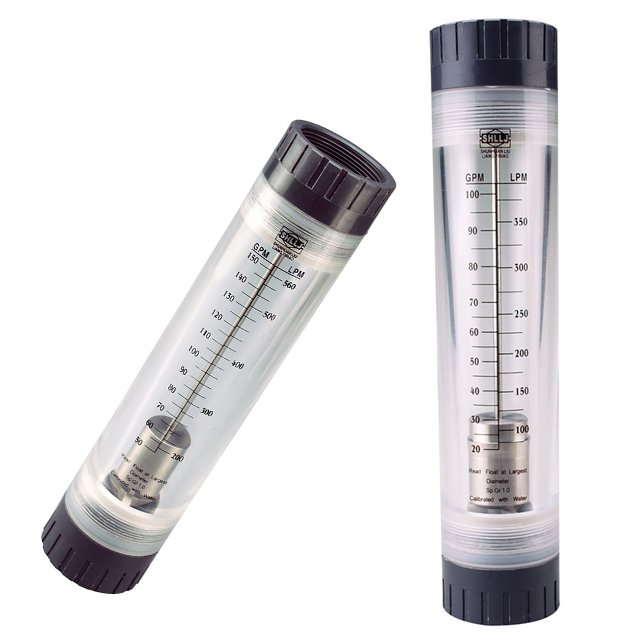 2023 NEW China Manufacturer Adjustable 200mm Water Flow Meter/Gas Flow Meter Rotameter for Water Treatment