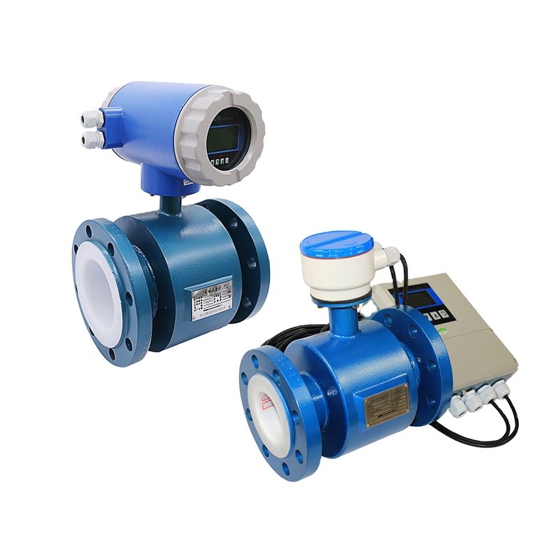 Condensate Water Flow Meter Integrated Electromagnetic Flow Meter 4-20mA Pulse Electromagnetic Flow Meters Price