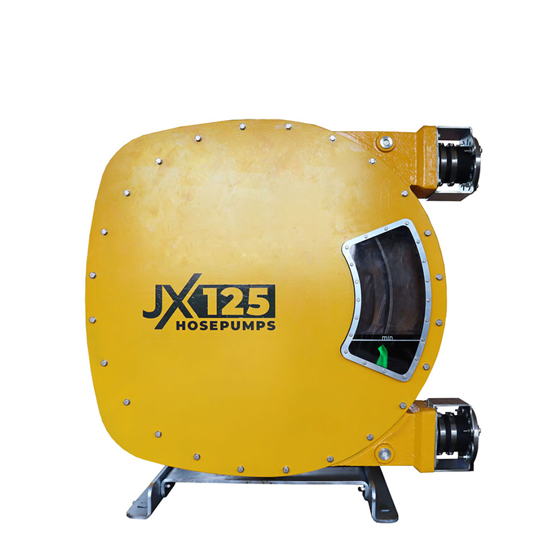 Lightweight Cellular Foam Concrete Pump with Large Flow Peristaltic Hose for Large Volume Applications