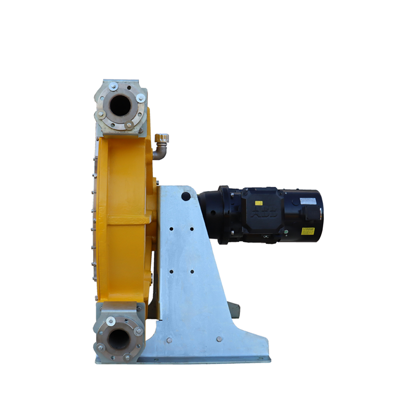 Lightweight Cellular Foam Concrete Pump with Large Flow Peristaltic Hose for Large Volume Applications