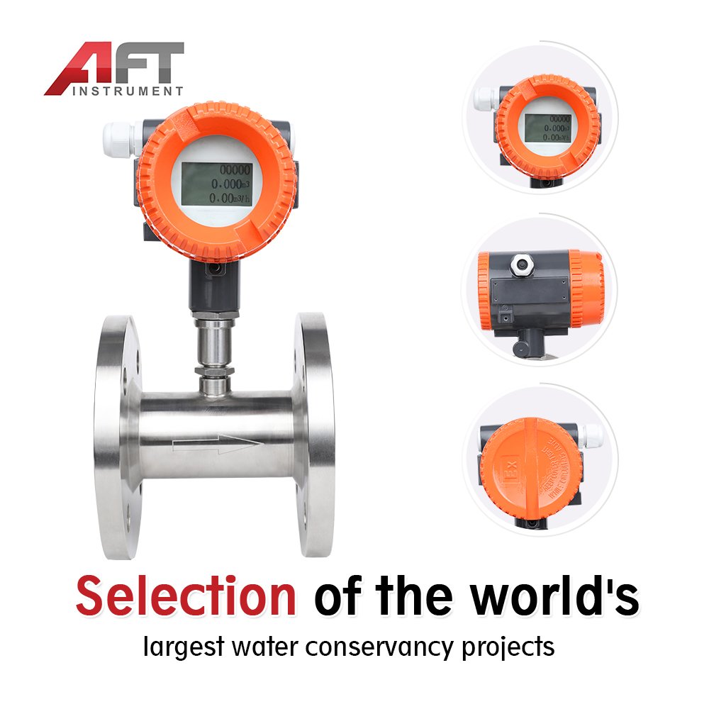 Flow Meter 2 Inch Pulse Output diesel Hydraulic Oil Flow Meter for Palm Oil Turbine Water Flow Meter