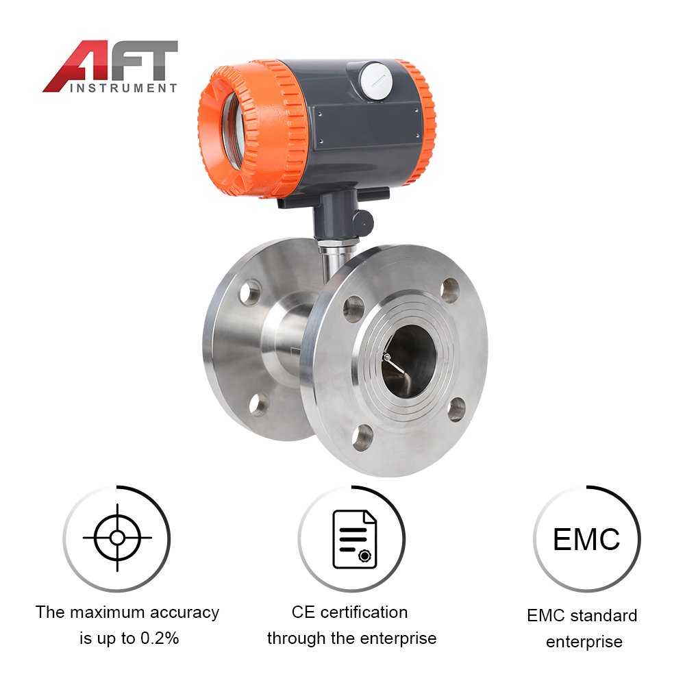 Flow Meter 2 Inch Pulse Output diesel Hydraulic Oil Flow Meter for Palm Oil Turbine Water Flow Meter