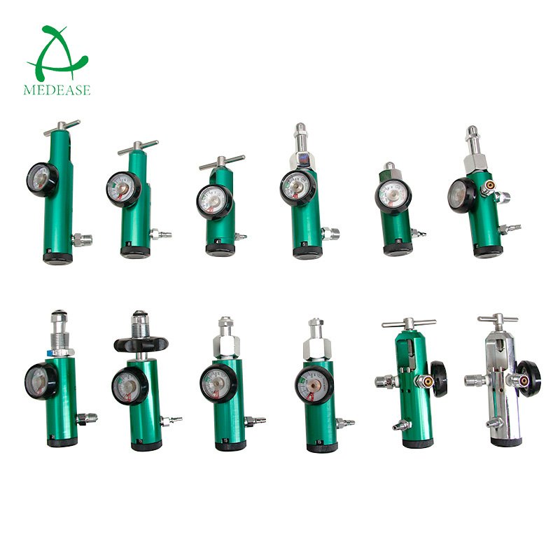 2022 Hot CGA320 CO2 Regulator Medical Pressure Regulator Demand Valve High Pressure Oxygen Regulator