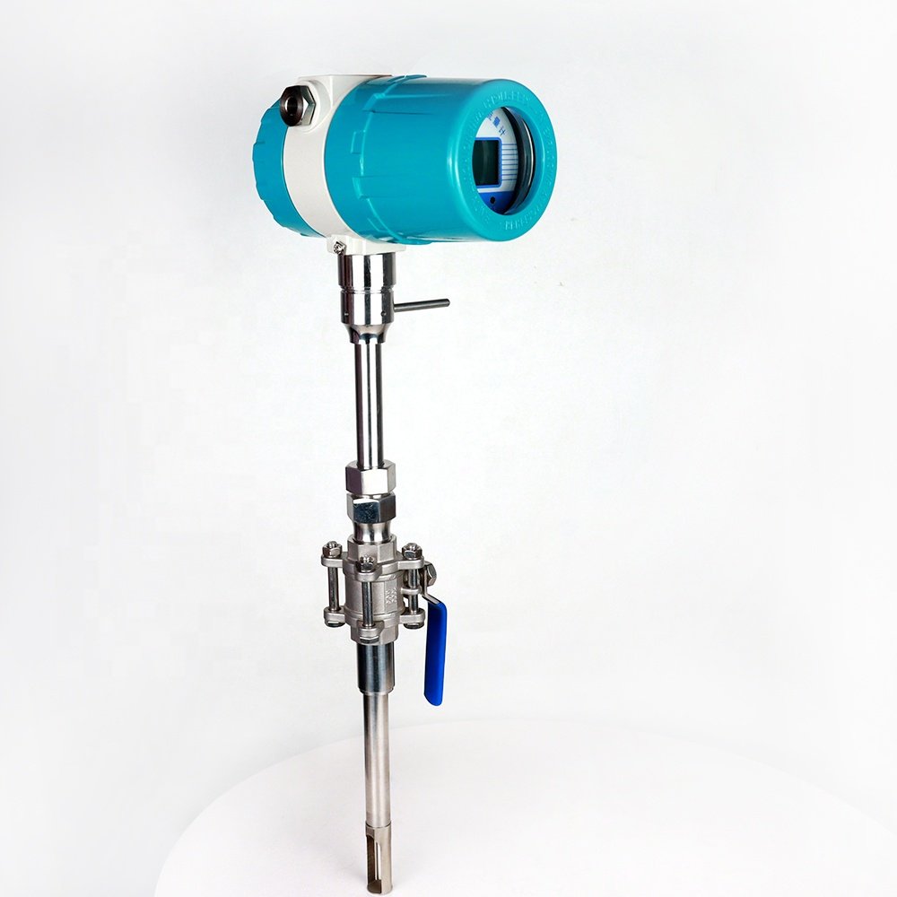 DN65~1600mm Insertion Thermal Gas Mass Flow Meter for Air Oxygen Argon