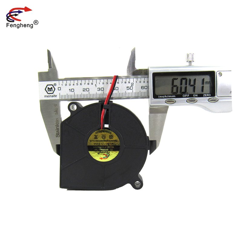Air Blower Cooling Fan 12Volt PWM DC Waterproof Ip68 Brushless Turbo Fan 6015 Centrifugal Fan Impeller