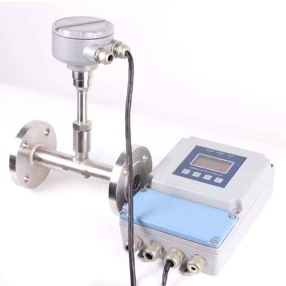 Volume Corrector Flow Meter Thermal Gas Mass Flowmeter for Natural Gas Convertor Instrument