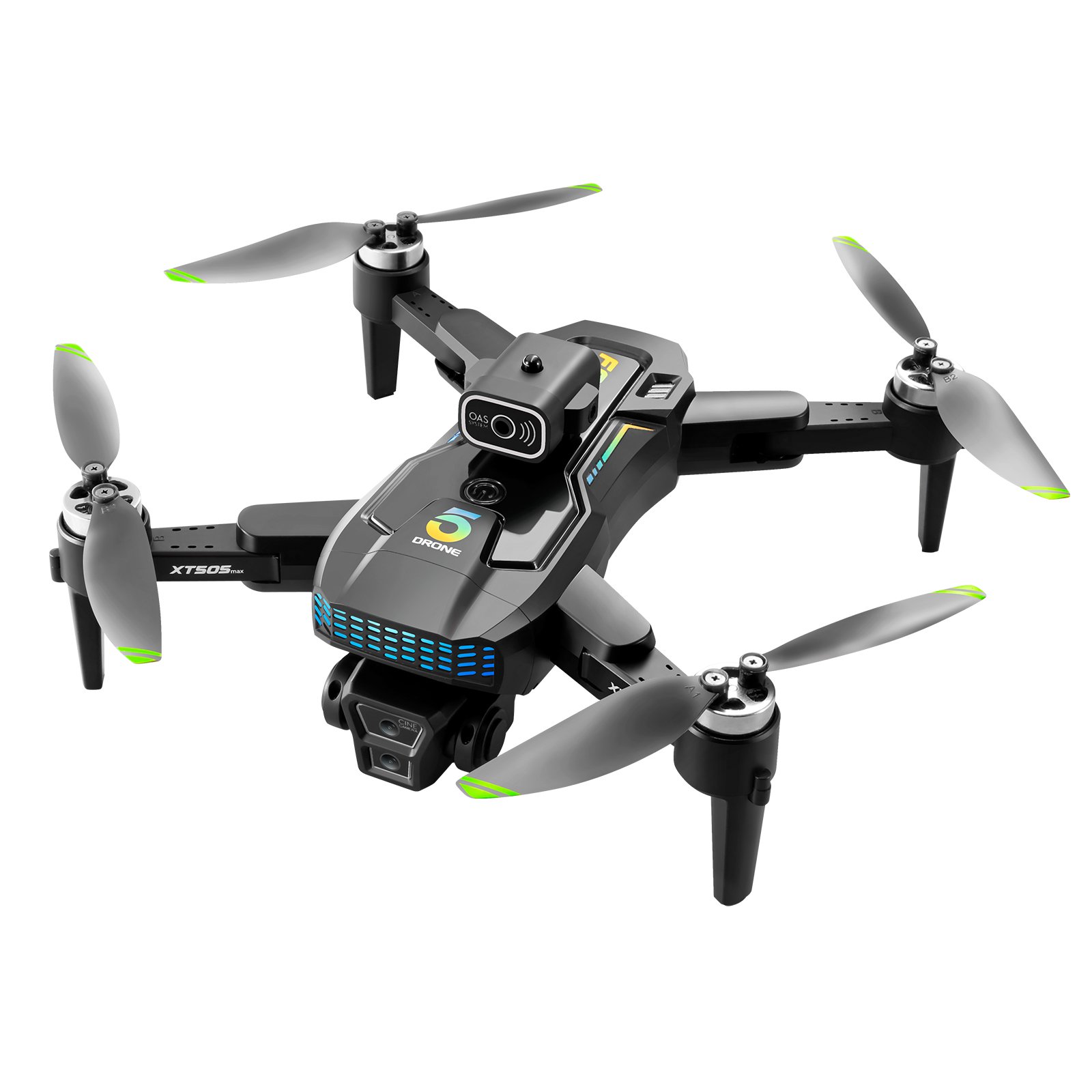 XT505 air Drone Obstacle Avoidance 4k Camera Triple Shoot Headless Mode Optical Flow Positioning Mini Selfie Drones Uav