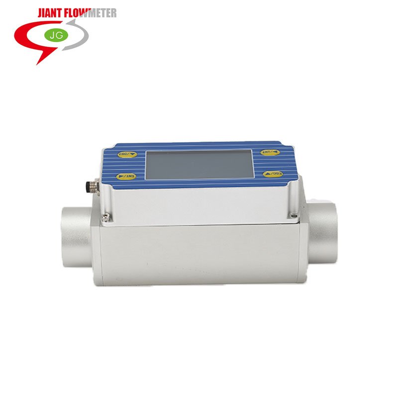 JIANT DN25~DN50 Gas Mass Flow Meter High Flow Range Oxygen Nitrogen Natural Gas air Mass Flowmeter