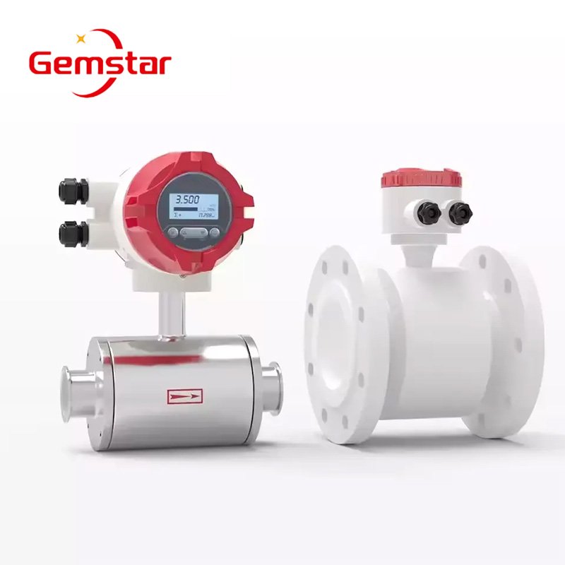 Digital Water Flowmeter for 2 Inch Pipe Sludge Flow Meter 1 Inch for Gas Oil Air Medium OEM Customizable