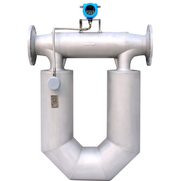 Factory Price Coriolis Mass Flow Meter Can Measure Mass Flow of Medium, Density and Temperature