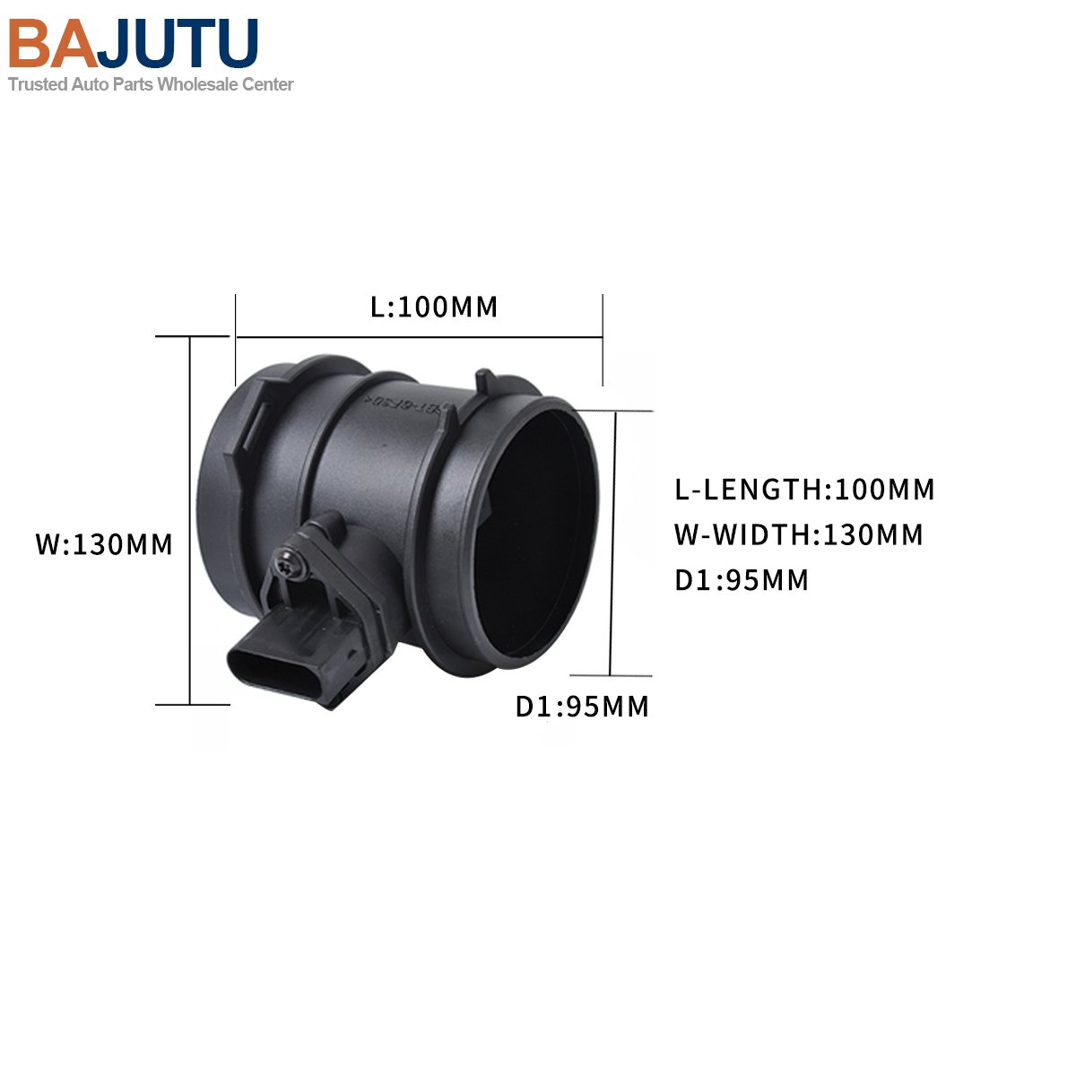 Mass Air Flow MAF Sensor Wholesale Price at BAJUTU for Mercedes E430 E500 OE:1130940048/1120940148 ,Ebay,Wish Hot Seller