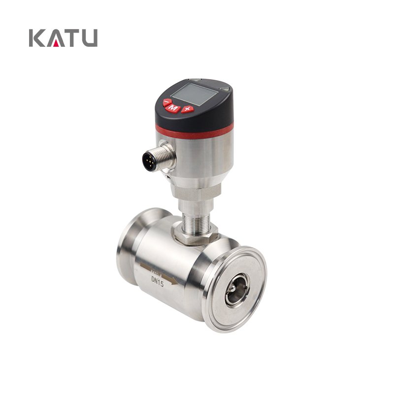 KATU Brand High-precision FM120 Flow Meter Electronic Turbine Flow Sensor