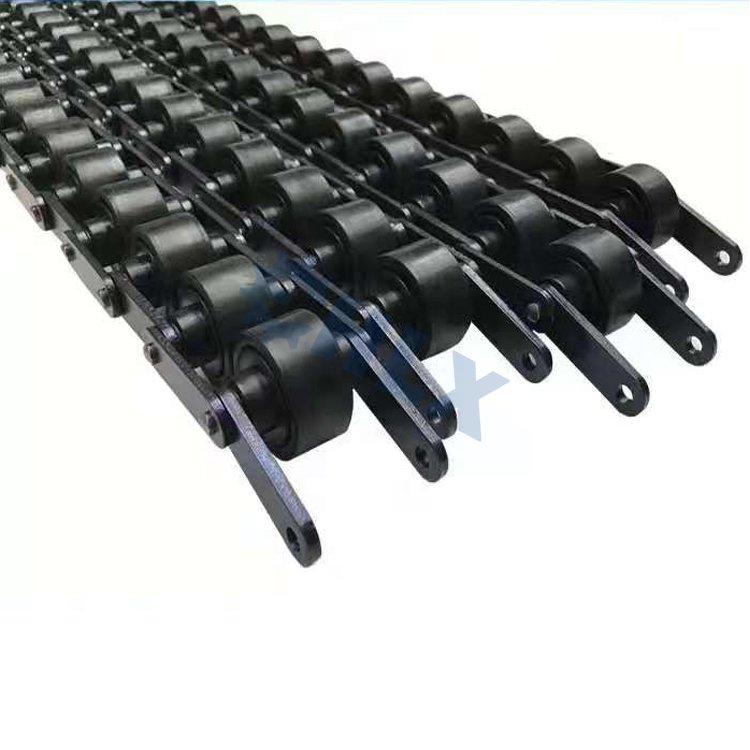 Made in Guangdong Metal Double Free Flow Chain Roller Chain for Industrial Equipment