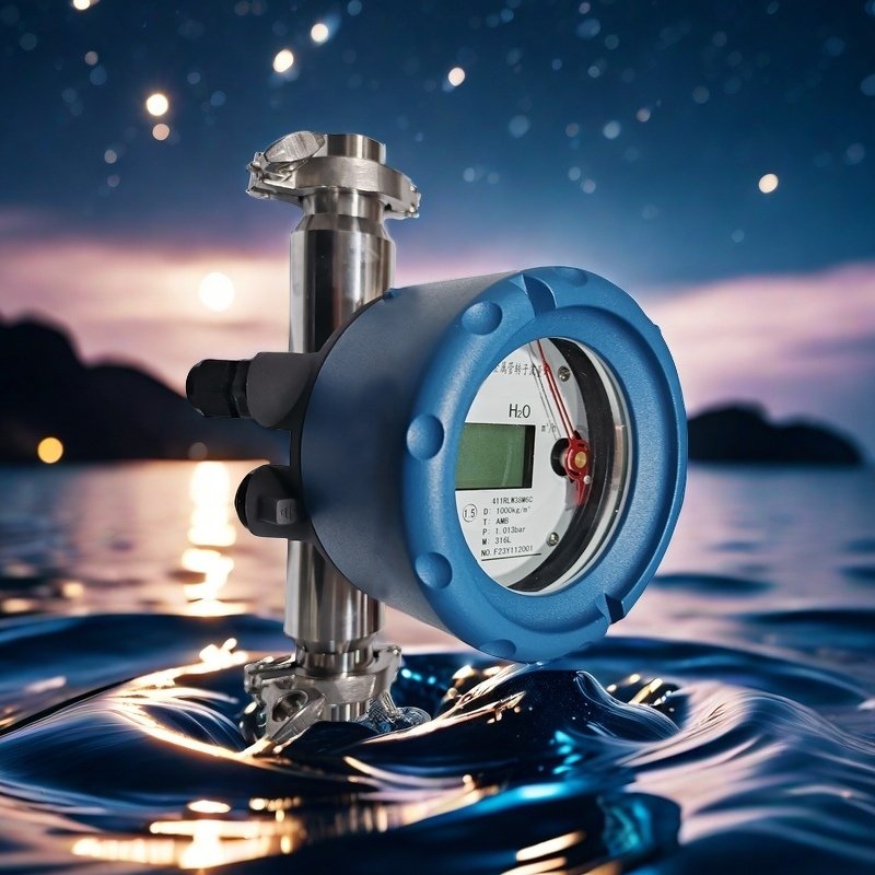 High-precision Clamp Meters Metal Tube Float Flowmeter SS304 Flow Meter Rotameter