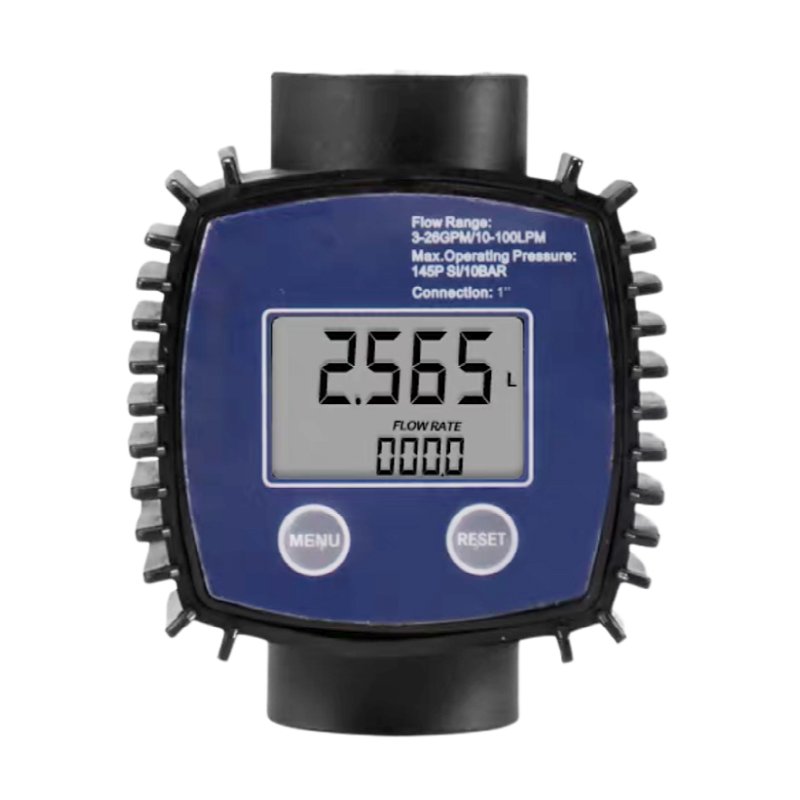Stainless Steel Electronic Turbine Digital Diesel Fuel Flow Meter with High Precision for Oil Water