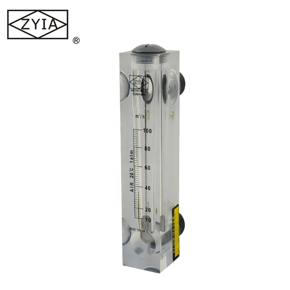 LZM-15Z Panel Type Application of Compressed air Rotameter Oxygen Gas Flow Meter Flowmeter