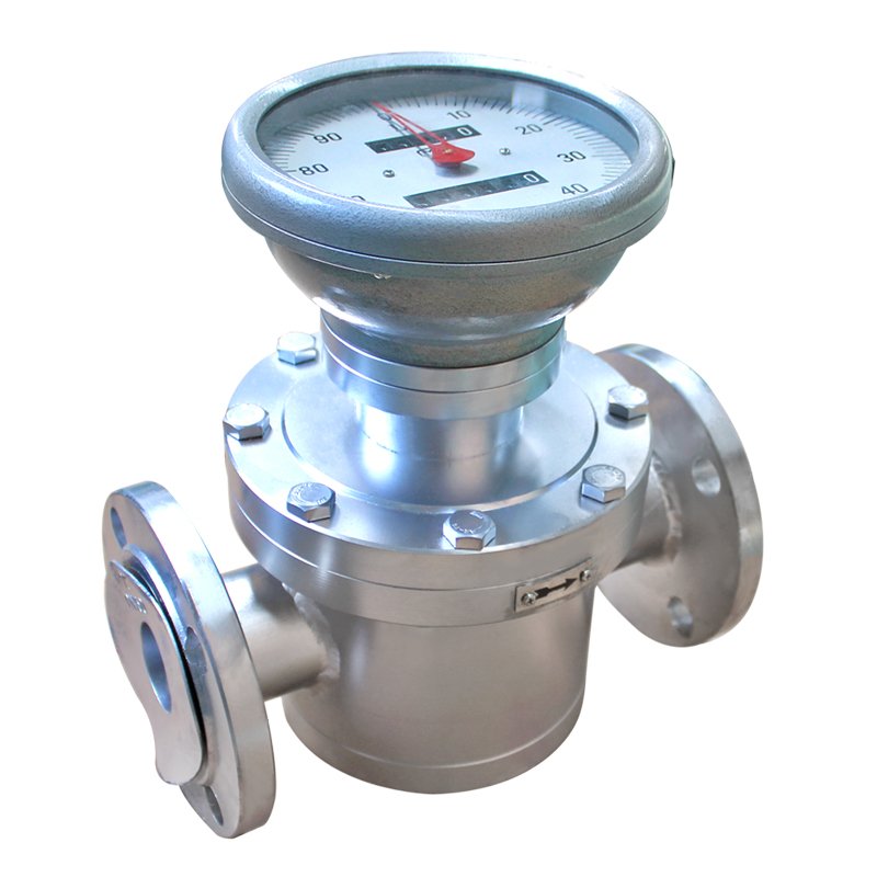 Digital Micro Flowmeter for Heavy Oil Petroleum Diesel Fuel-Oval Gear Type