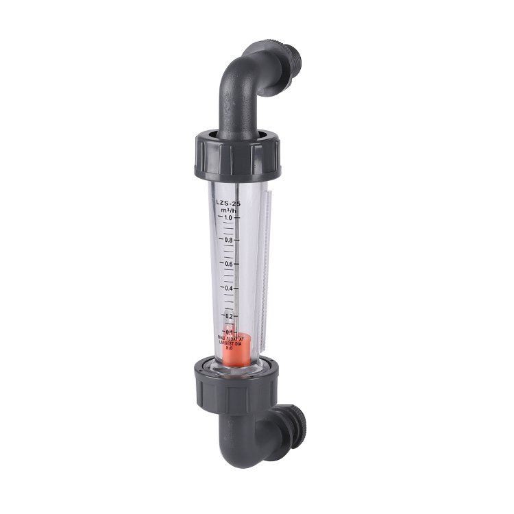 Plastic Coriolis Mass Fuel Pipe Water Flow Meter Lzs Rotameter Flow Meter for Clean Water