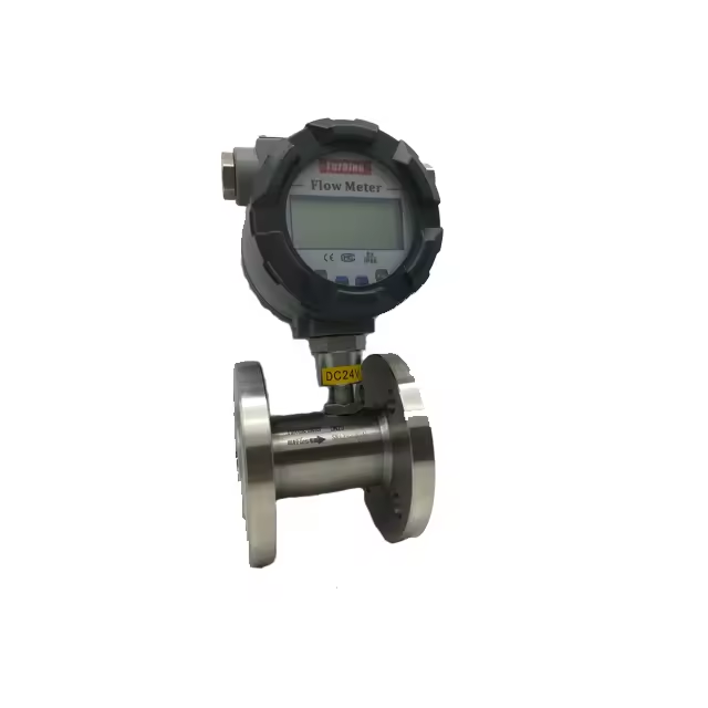 Tmeasurement Flange Electronic Flow Meter Type Dn100 Price Digital 4-20Ma Turbine Flowmeter Liquid Water