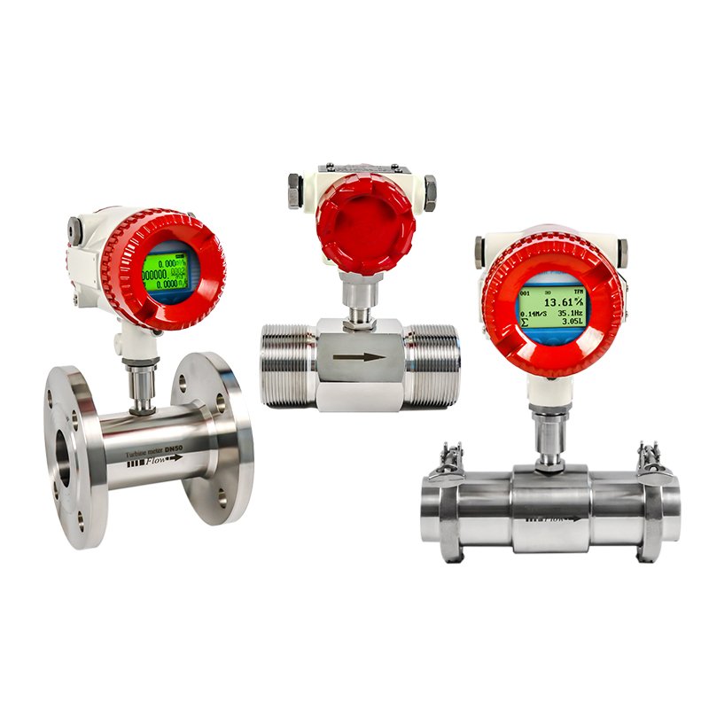 Factory Direct Sales 4-20ma Industrial High Pressure Digital Liquid Control Electromagnetic Flow Meter