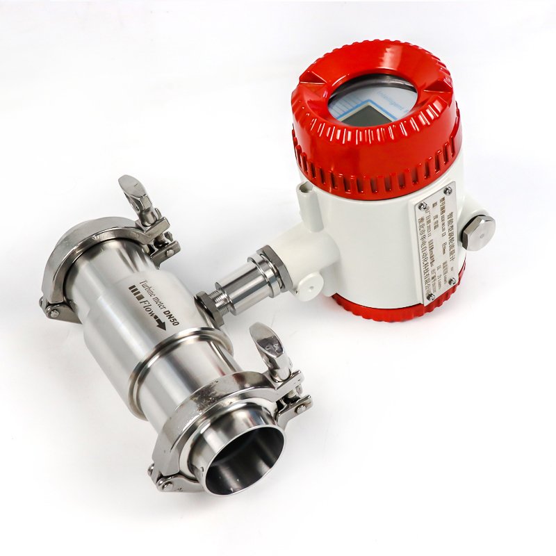 Factory Direct Sales 4-20ma Industrial High Pressure Digital Liquid Control Electromagnetic Flow Meter