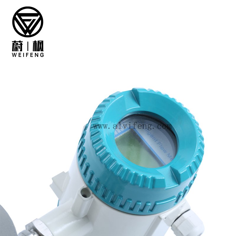 Stainless Steel Liquid Flow Sensor with Digital Display Turbine Flowmeter