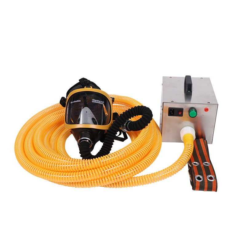 Electrical Long Tube Four Persons Flow-supplied Supplied air Respirator with 10 Meter Tube
