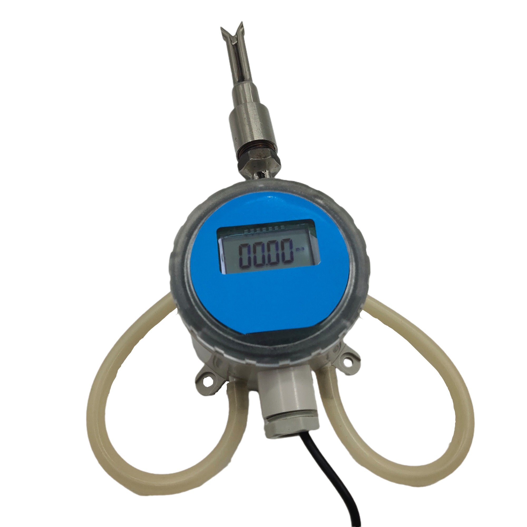 High-precision Wind Speed Transmitter High-temperature air Volume Sensor Anti-blocking air Flow Meter Analog signal Anemometer