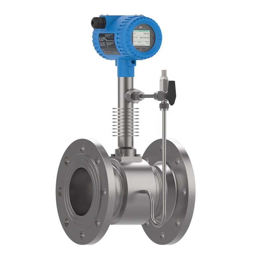 China Steam Gas Precession Flowmeter Vortex Flow Meter Air Flowmeters Price