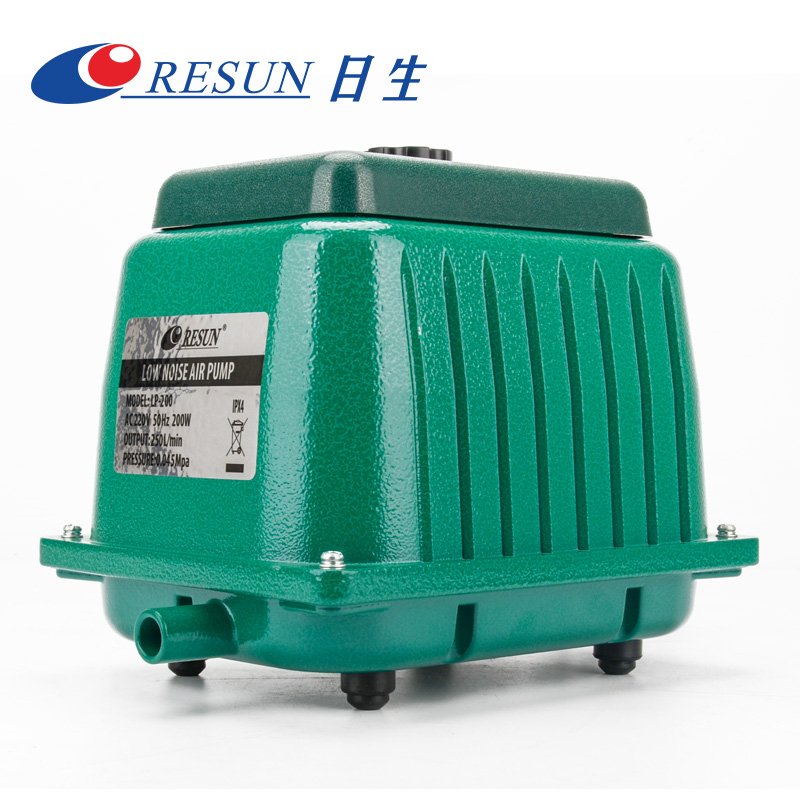 Resun LP 100 Diaphragm air Pump High Flow Noise air Blower Fish Pond Aeration