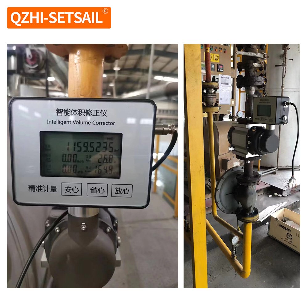 High Precision Intelligent Gas Roots Flow Meters Compressed air Gas Meter CE Certified High Quality Manufacturer Gas Flowmeter