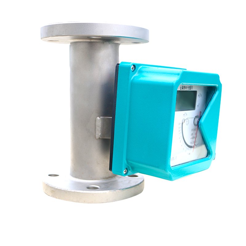 Corrosion Resistant 6-10 Metal Rotameter Flow Meter with PTFE Core Industrial Strength Liquid Flow Meter