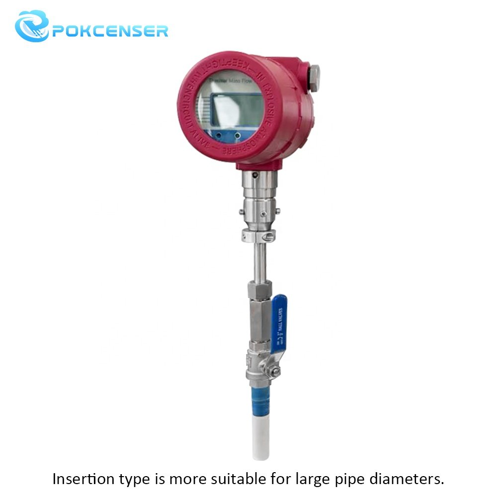 PWF-TGMF High Quality CO2 Nitrogen Ammonia Hydrogen LPG Gas Thermal Mass Flow Meter
