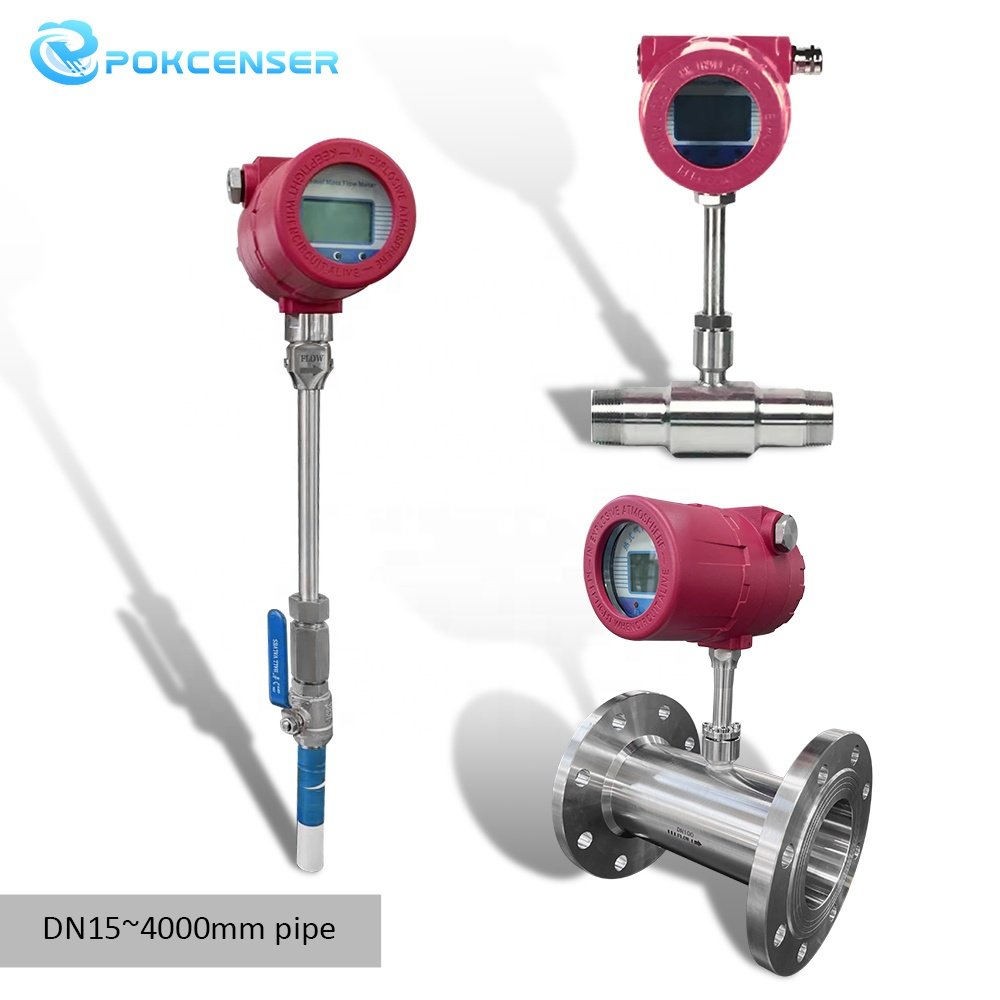 PWF-TGMF High Quality CO2 Nitrogen Ammonia Hydrogen LPG Gas Thermal Mass Flow Meter