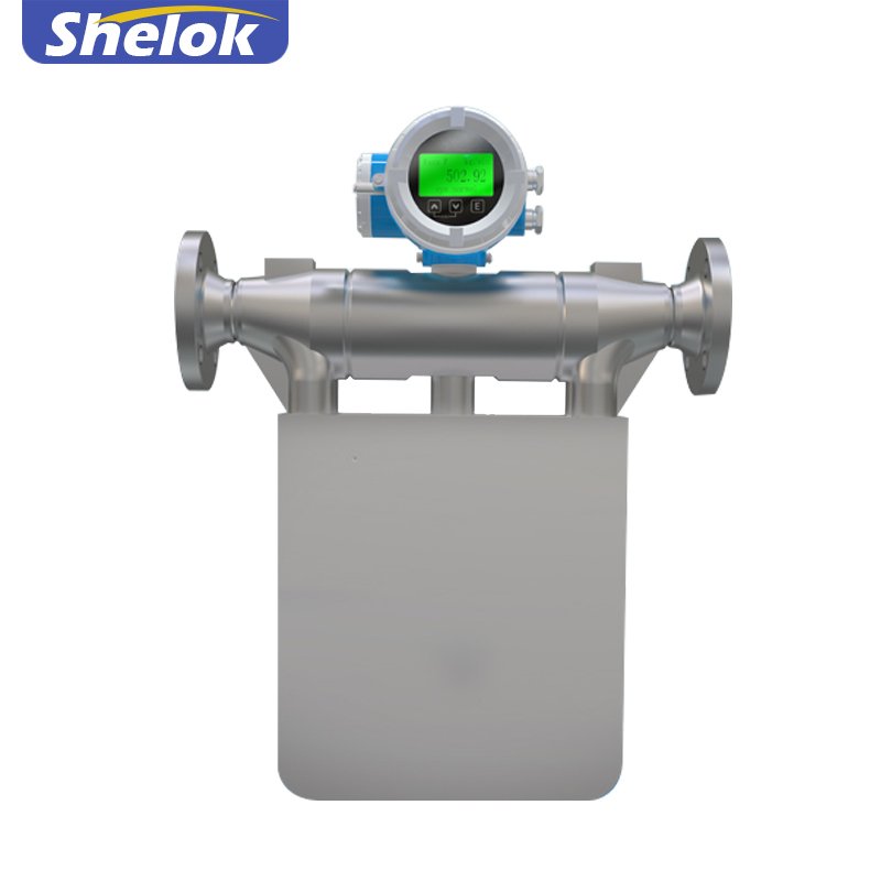 Shelok Multivariable Coriolis Gas Hartz Alloy IP 67 Ex Ib II B HART Protocol Mass Flow Meter for Diesel Fuel Oil Flow