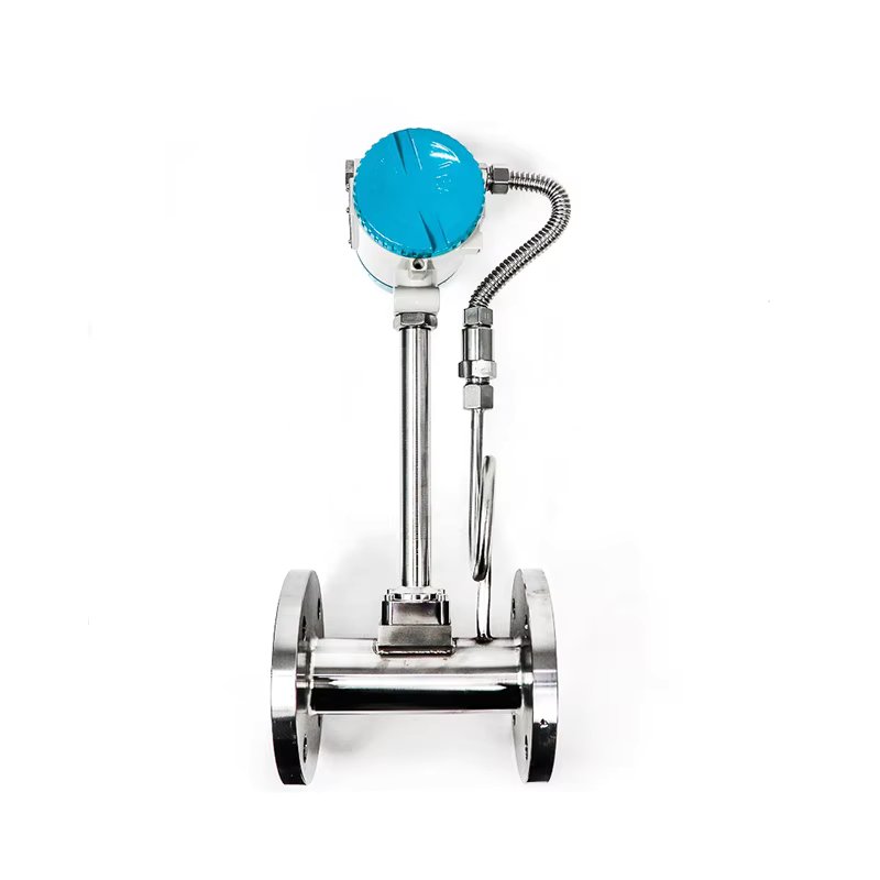Methane Gas Flow Meter Stainless Steel Water Gas air Flow Meter Steam Compressed air Flowmeter RS485