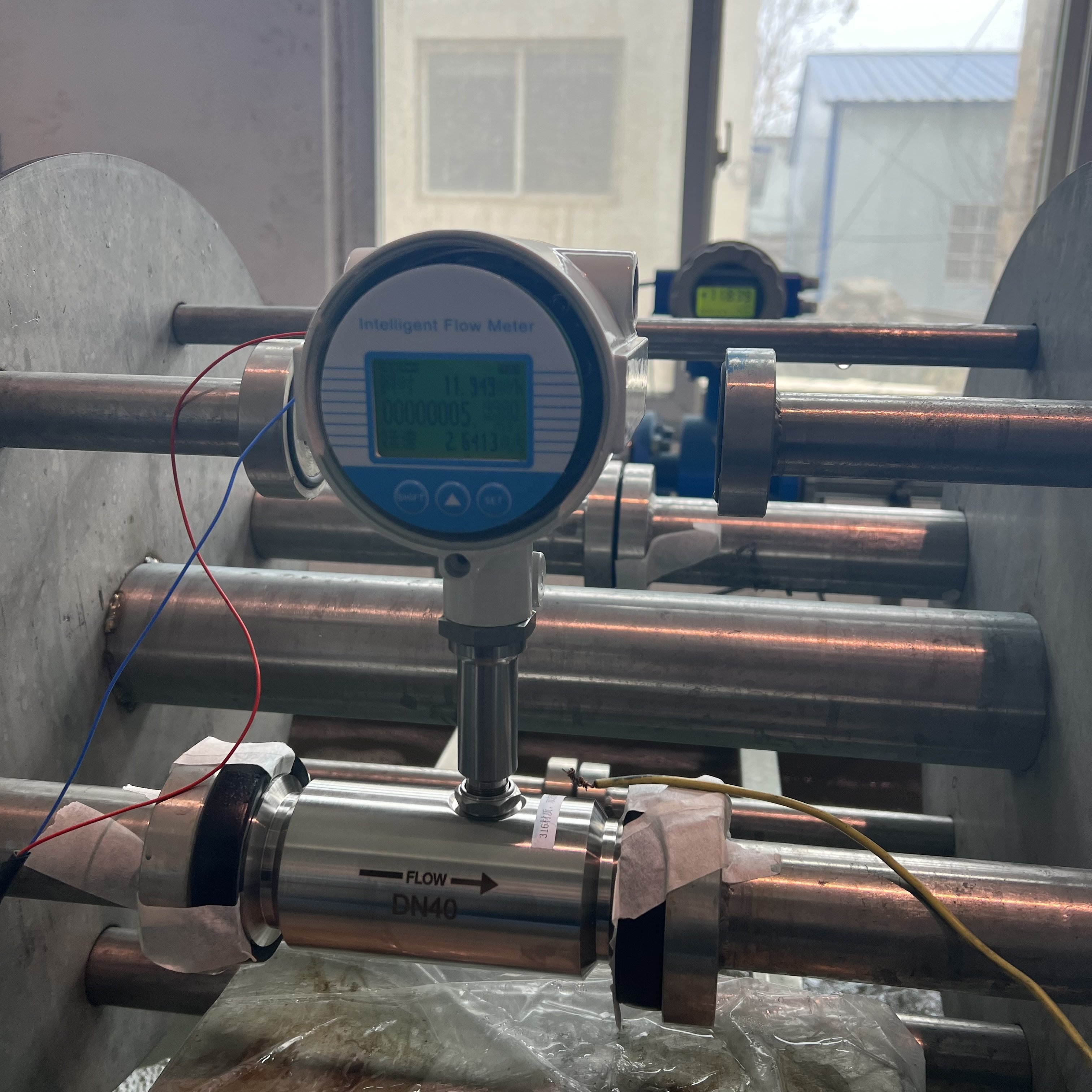 3 Years Warranty Liquid Ethanol Alcohol Turbine Flow Meter