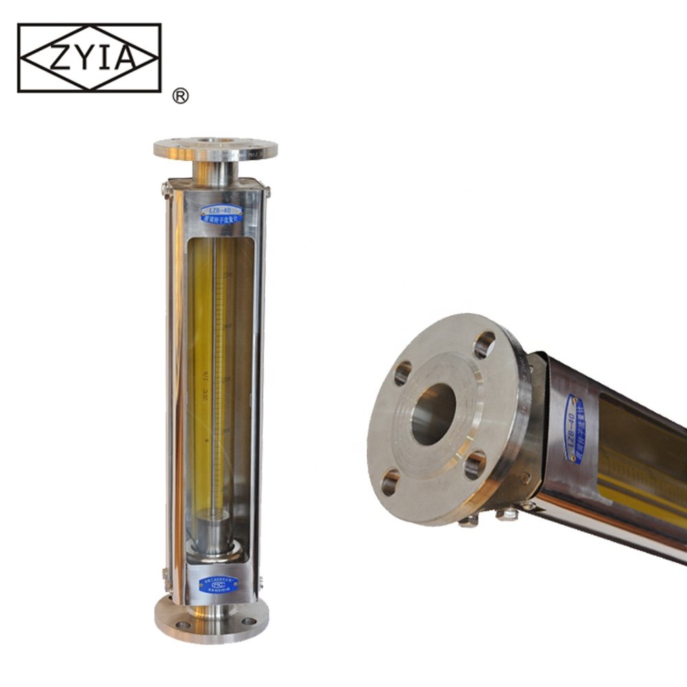 LZB-B Series Top Quality Digital Magnetic Stainless Steel Vertical Glass Flow Meter for Liquid and air