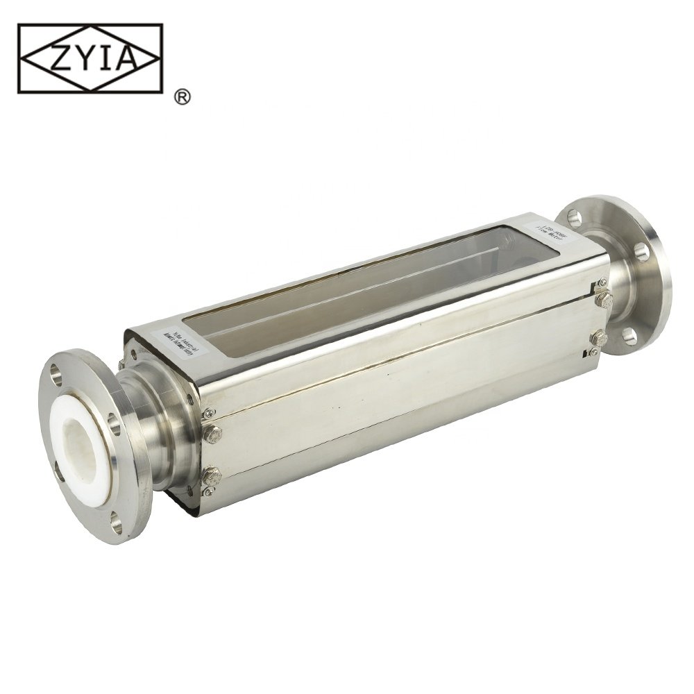 LZB-B Series Top Quality Digital Magnetic Stainless Steel Vertical Glass Flow Meter for Liquid and air