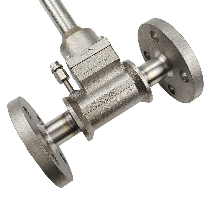 Manufacturer Direct Sale Gas Flow Meters Split vortex Flowmeter Ip67 Flange Connection Vortex Flowmeter