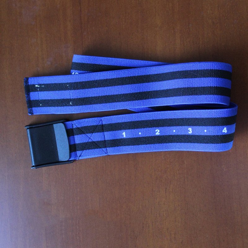 Muscle Growth Enhance Exercise Belt High Resistance BFR Bands Custom LOGO Meter Fitness Elastic Band