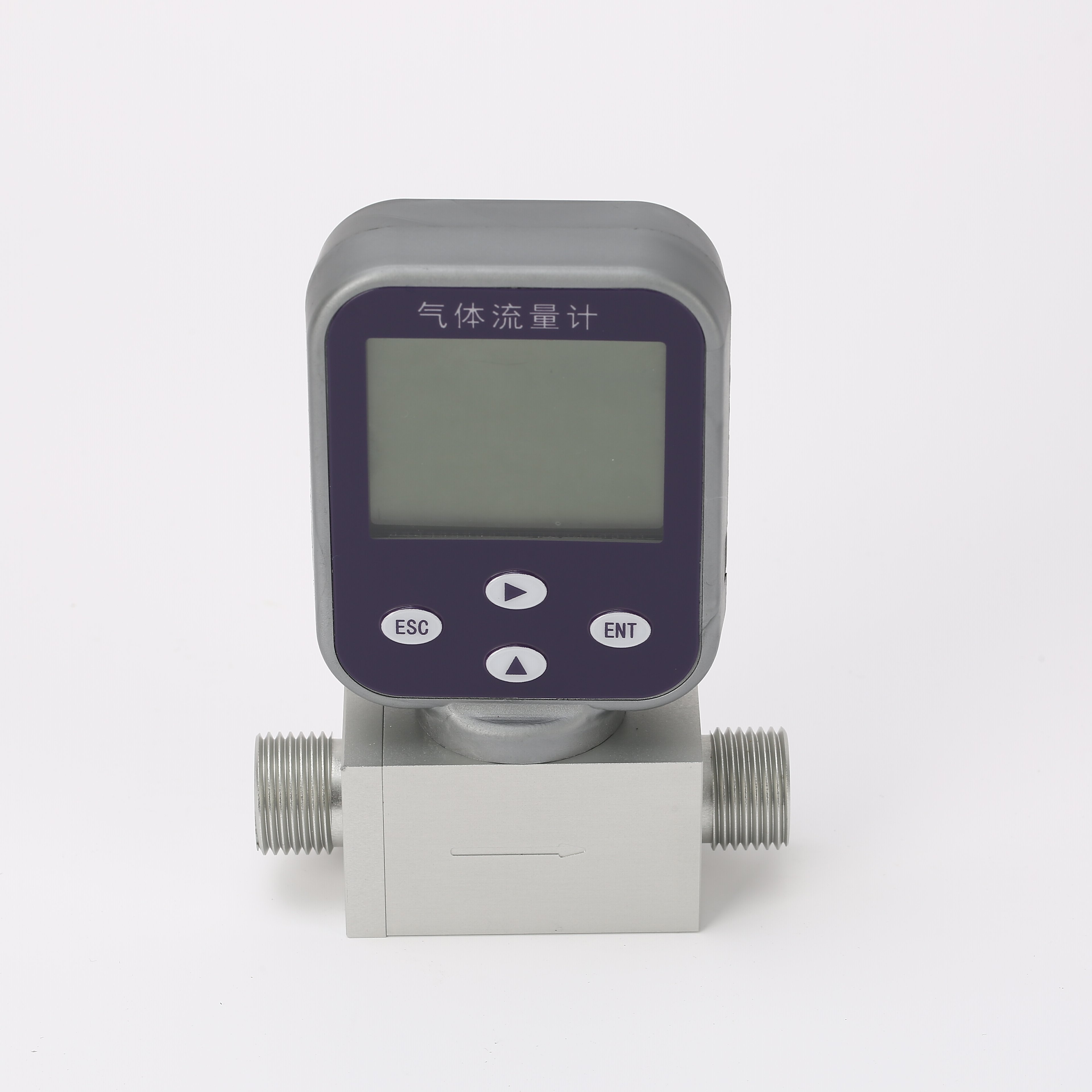 Customizable Thermal Mass Gas Flowmeter Modbus 300SLPM 100SLPM Capacity Carbon Dioxide Argon Measurement Actual Gas Calibration