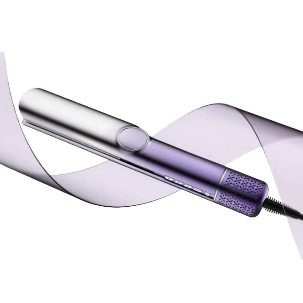 Top Selling 2-in-1 Ionic Hair Straightener & Styling Comb Air Flow Flat Iron Titanium Plate Hair Drying Straightening Features