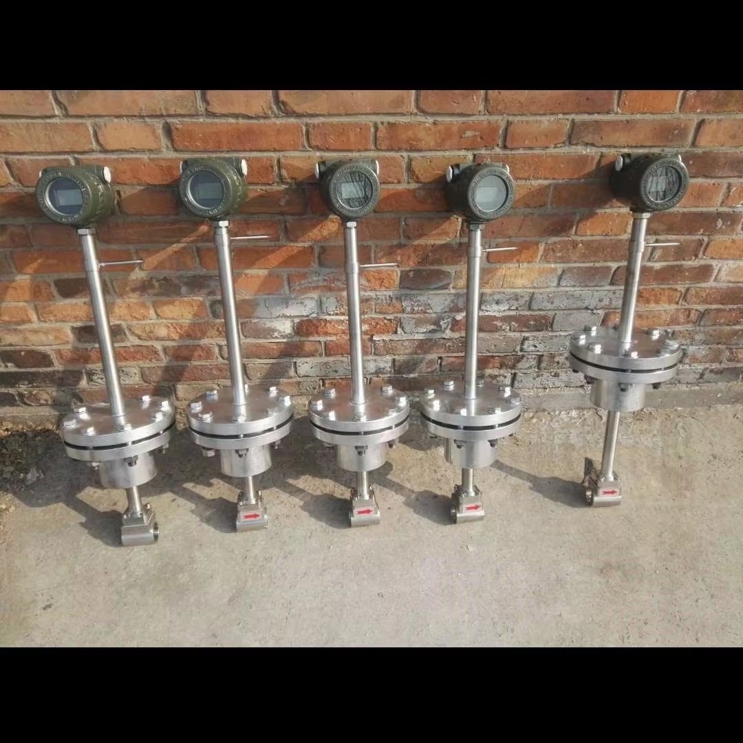 Insert Digital vortex Flow Meter air Steam Flowmeter Price