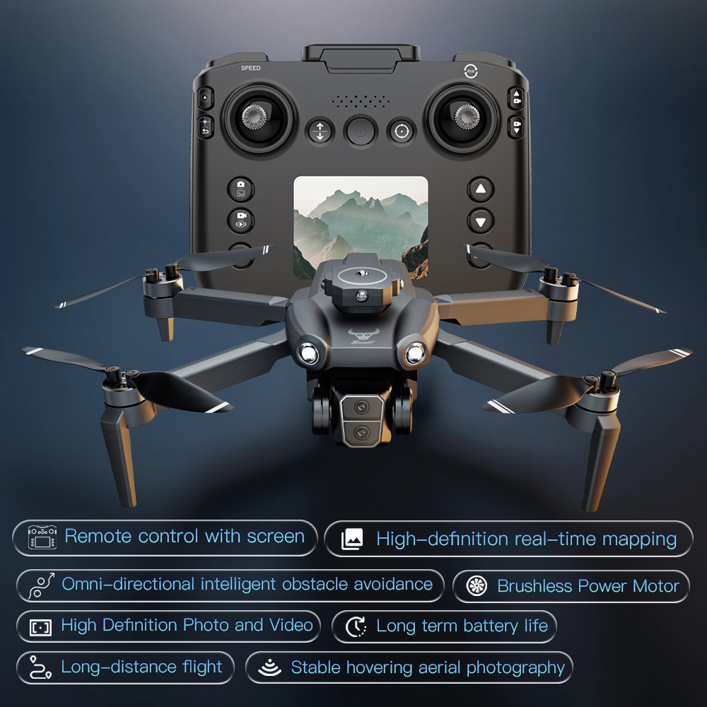 Sg109 Pro Drone 4k Mini Obstacle Avoidance Aerial Photography Brushless Motor Foldable Quadcopter Positioning Technology