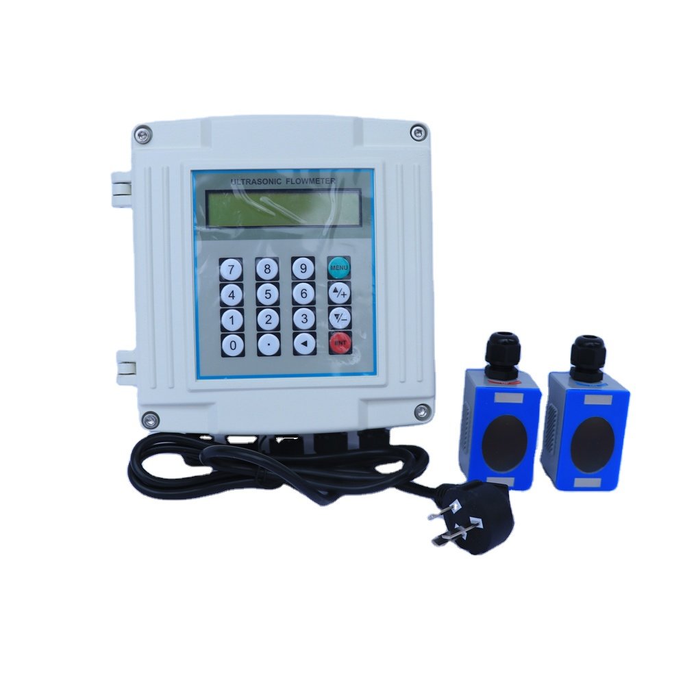 Ultrasonic Portable Clamp on Open Channel diesel Flow Meter Water Flowmeter